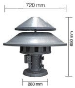 5 No Asenkron Motorlu Siren (Döküm)