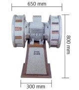 5 No Asenkron Motorlu Çift Fanlı Siren (Döküm)