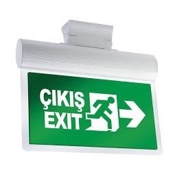 Acil Yönlendirme Armatürü (Sıva Üstü)